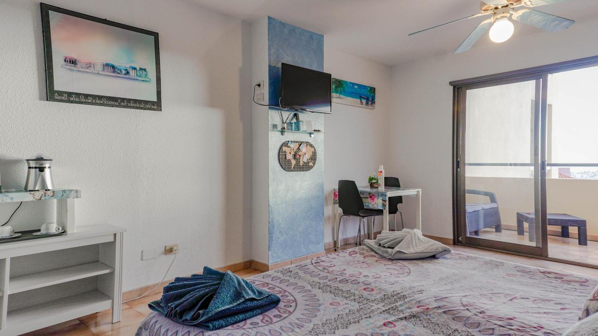 Los Cristianos Estudio Vista Mar Екстериор снимка