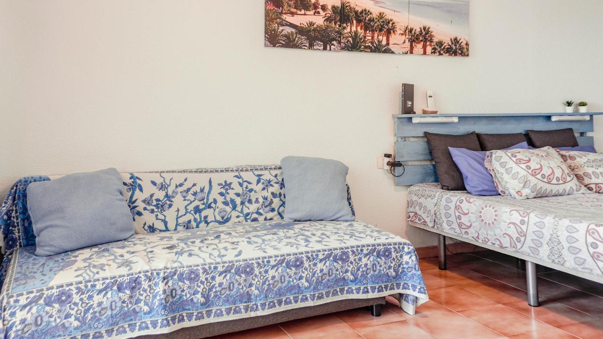 Los Cristianos Estudio Vista Mar Екстериор снимка